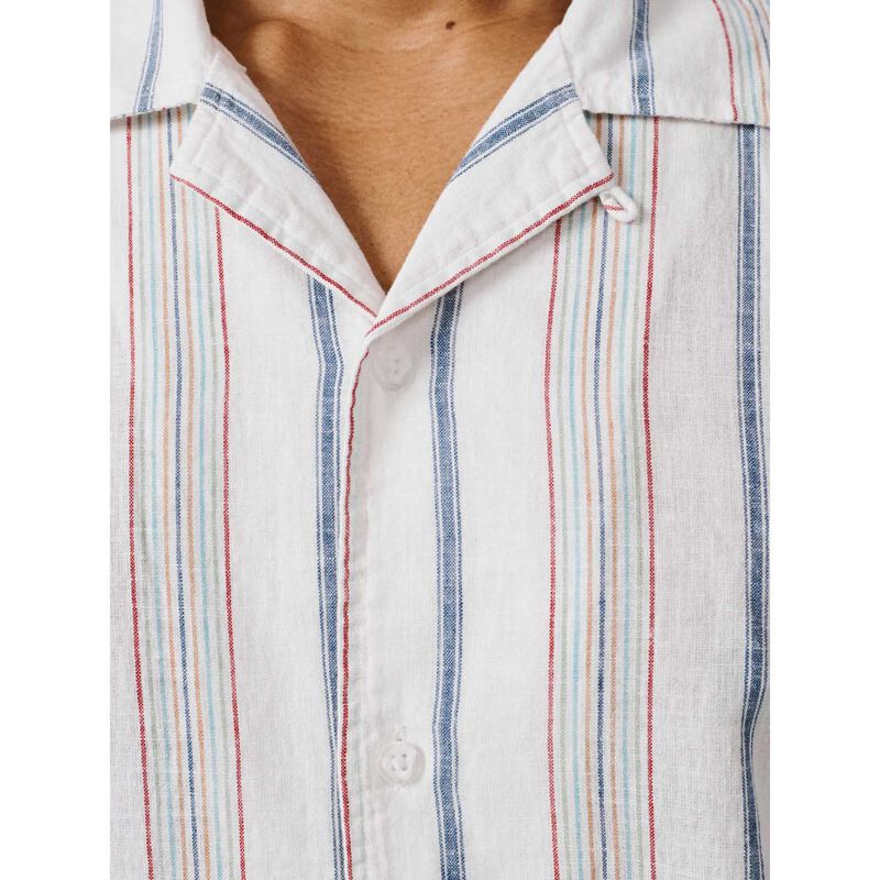 Aubin Abbey Cuban Collar Short Sleeved Shirt image number 2